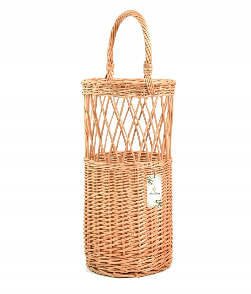 Proutěný koš Stojan na deštníky Parasolnik Pl