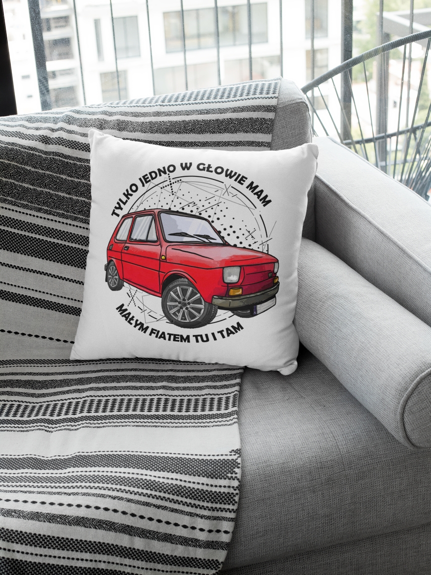 PODUSZKA PREZENT DLA OSOBY LUBIĄCEJ AUTA FIAT 126P Marka inna