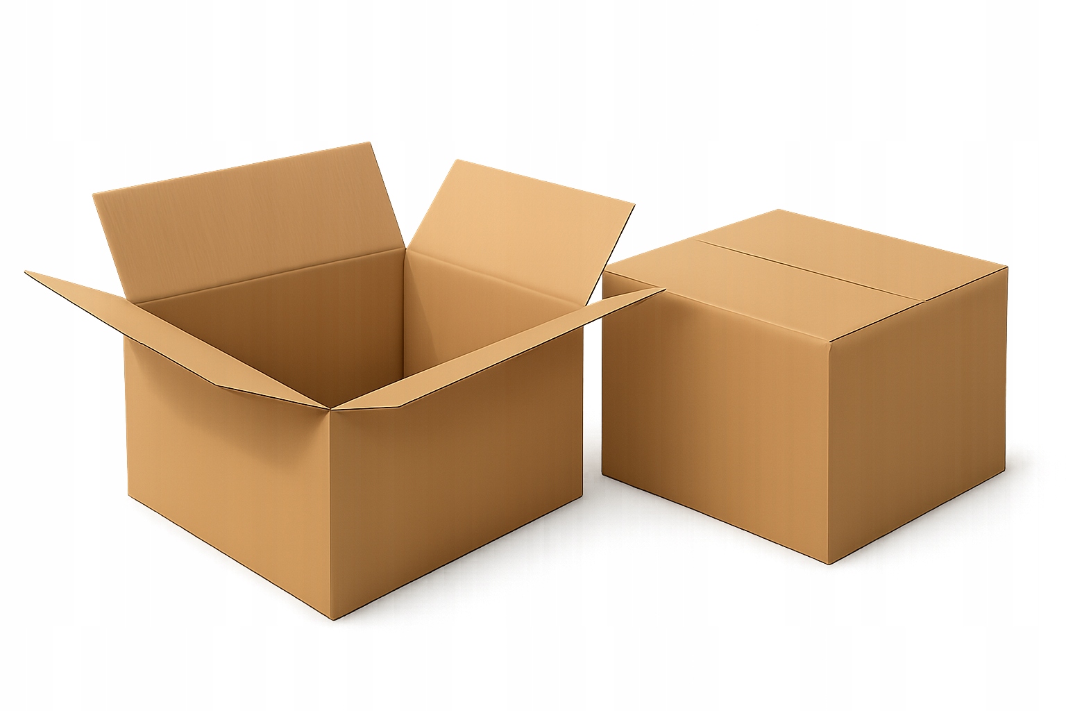 Karton klapowy brązowy 450x450x200 mm – komplet 60 szt. 3W B 320g