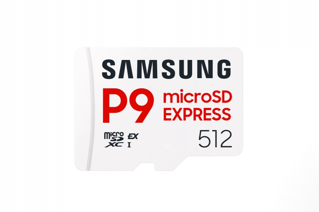 Samsung P9 Express 512 Gb microSD U3 V30 A1 Flash paměť pro chytré telefony a zařízení