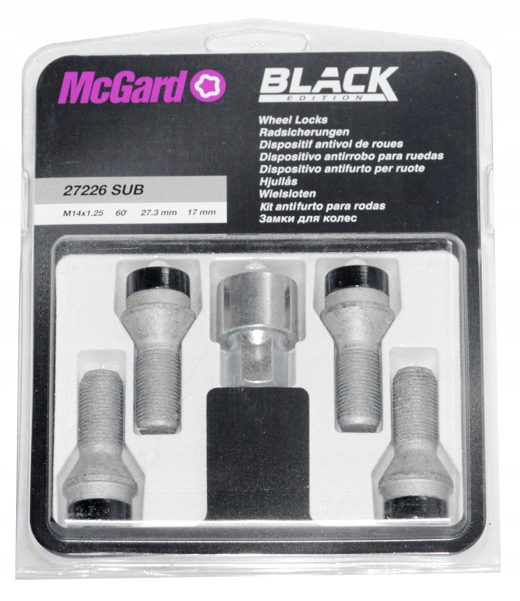 McGard болты крепления обода BMW Mini черный