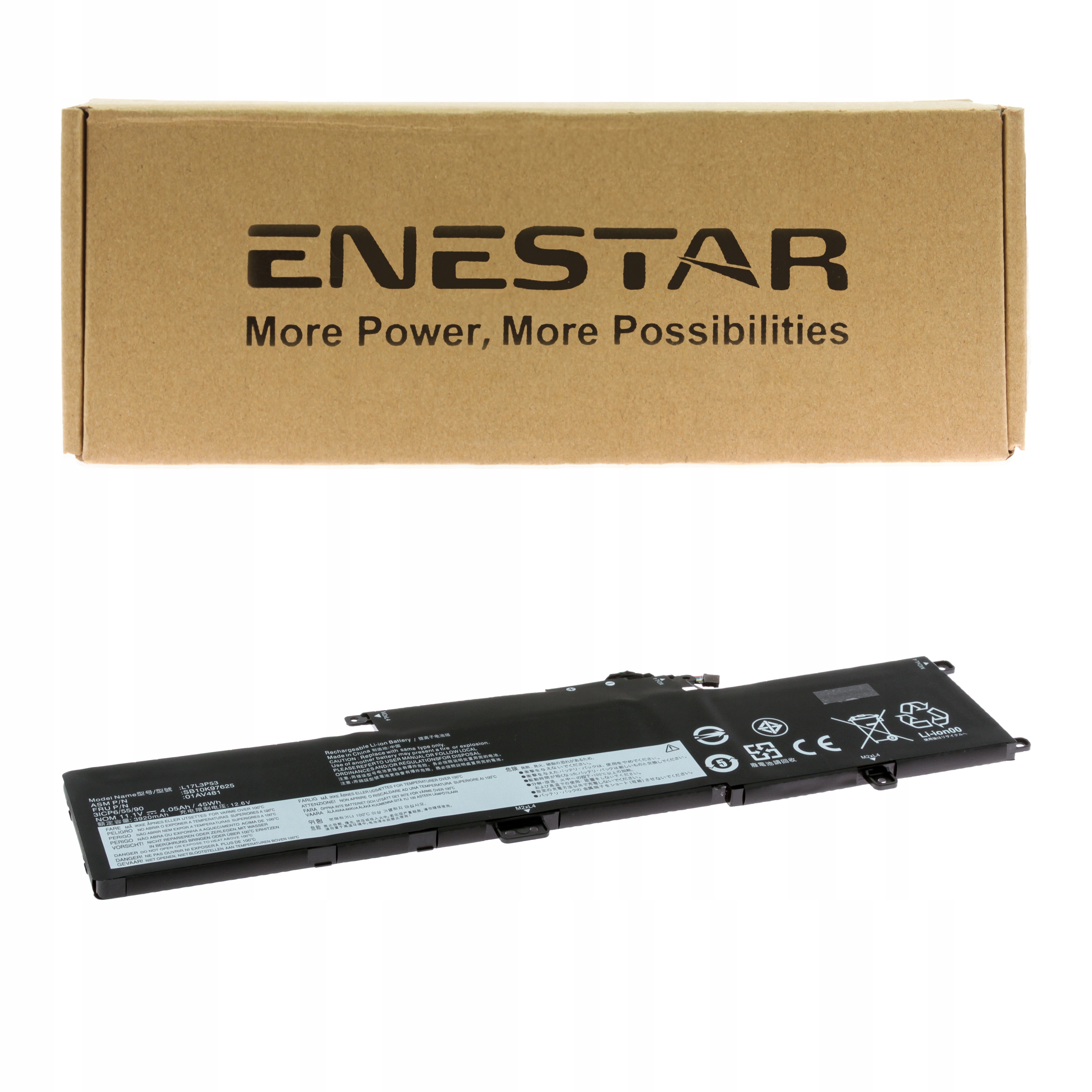 Prémiová baterie pro Lenovo ThinkPad L380 Yoga 20M7001BGE 20M7001HGE L390