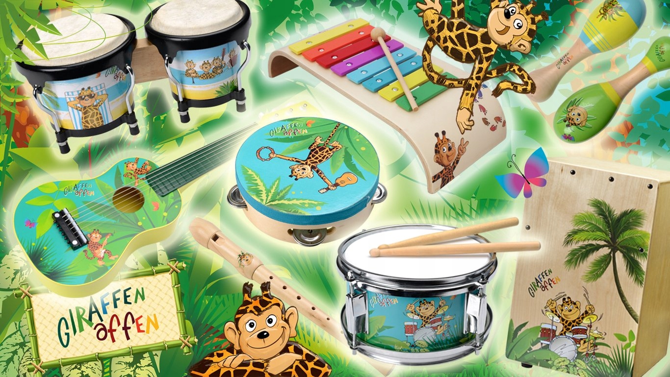 GITARA MAŁPA ŻYRAFA MUZYKA ROZWÓJ ZABAWA INSTRUMENT 67003 BELUGA SPIELWAREN Rodzaj gitara