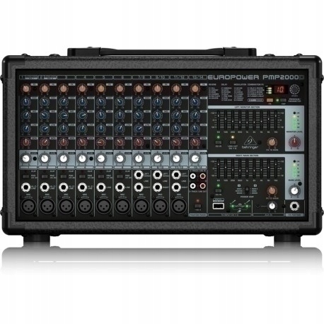 Powermikser Behringer PMP2000D 14-kanałowy czarny 2x1000W