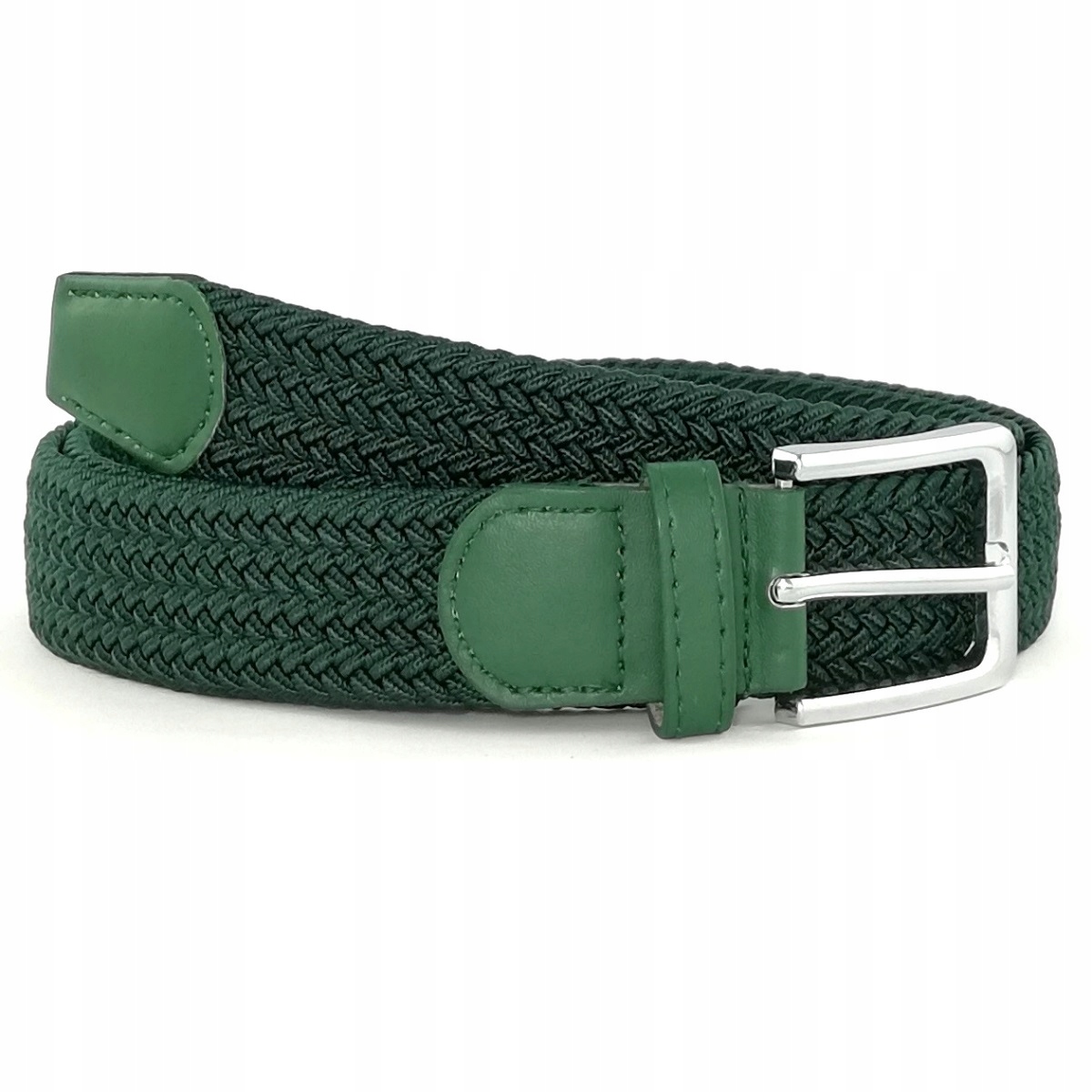 Pasek Pleciony Do Spodni Elastyczny Męski Damski