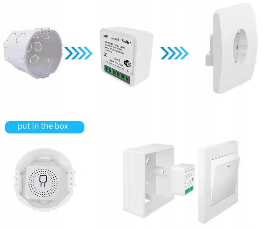 PRZEKAŹNIK GNIAZDKO WYŁĄCZNIK ZigBee 3.0 TUYA EAN (GTIN) 5907153650128