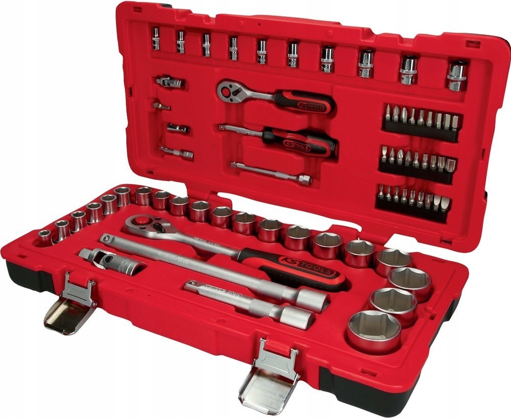 Sada nástrčných kľúčov 1/4" 1/2" 68 prvkov 951.0668 Ks Tools
