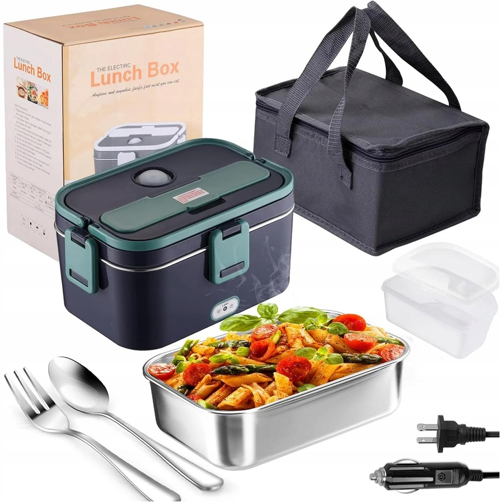 Elektrický Obědový Box 1,8 L Termoizolační Plastová Nádoba