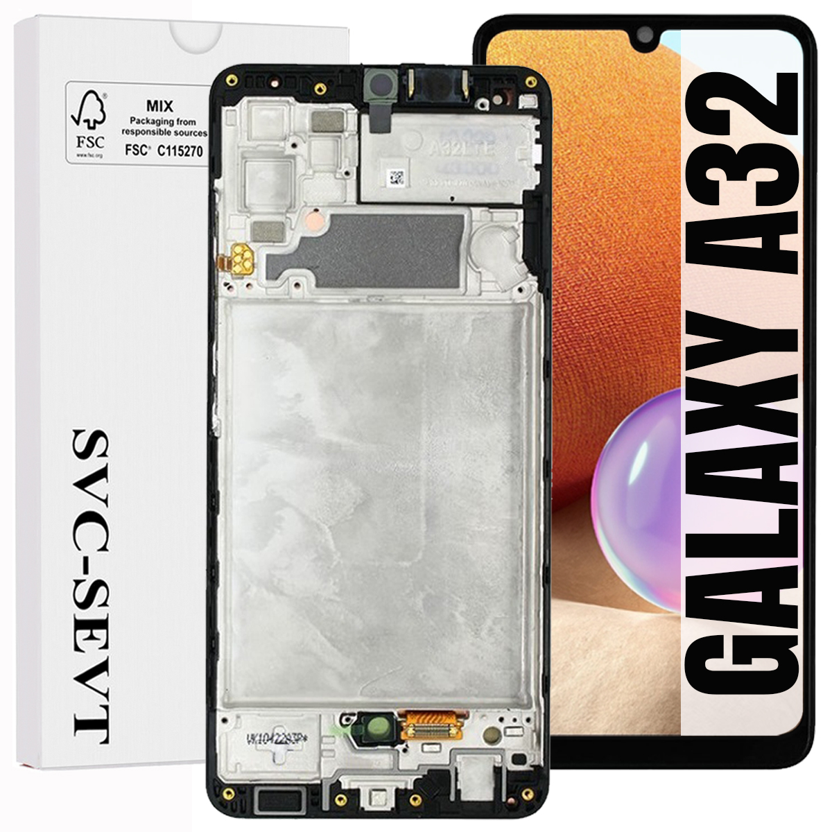 Displej Pro Samsung Galaxy A32 4G A325 Originál LCD Rámeček