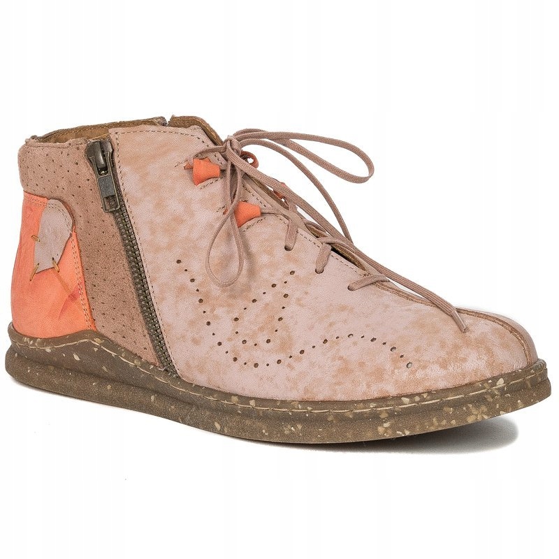 Półbuty Maciejka 04858-18 skórzane papaja r.37