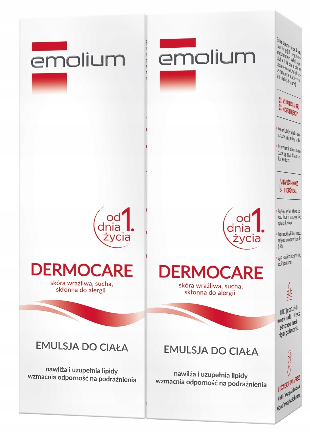 Emolium Dermocare Hipoalergiczna Emulsja do kąpieli od 1 dnia życia 400 ml