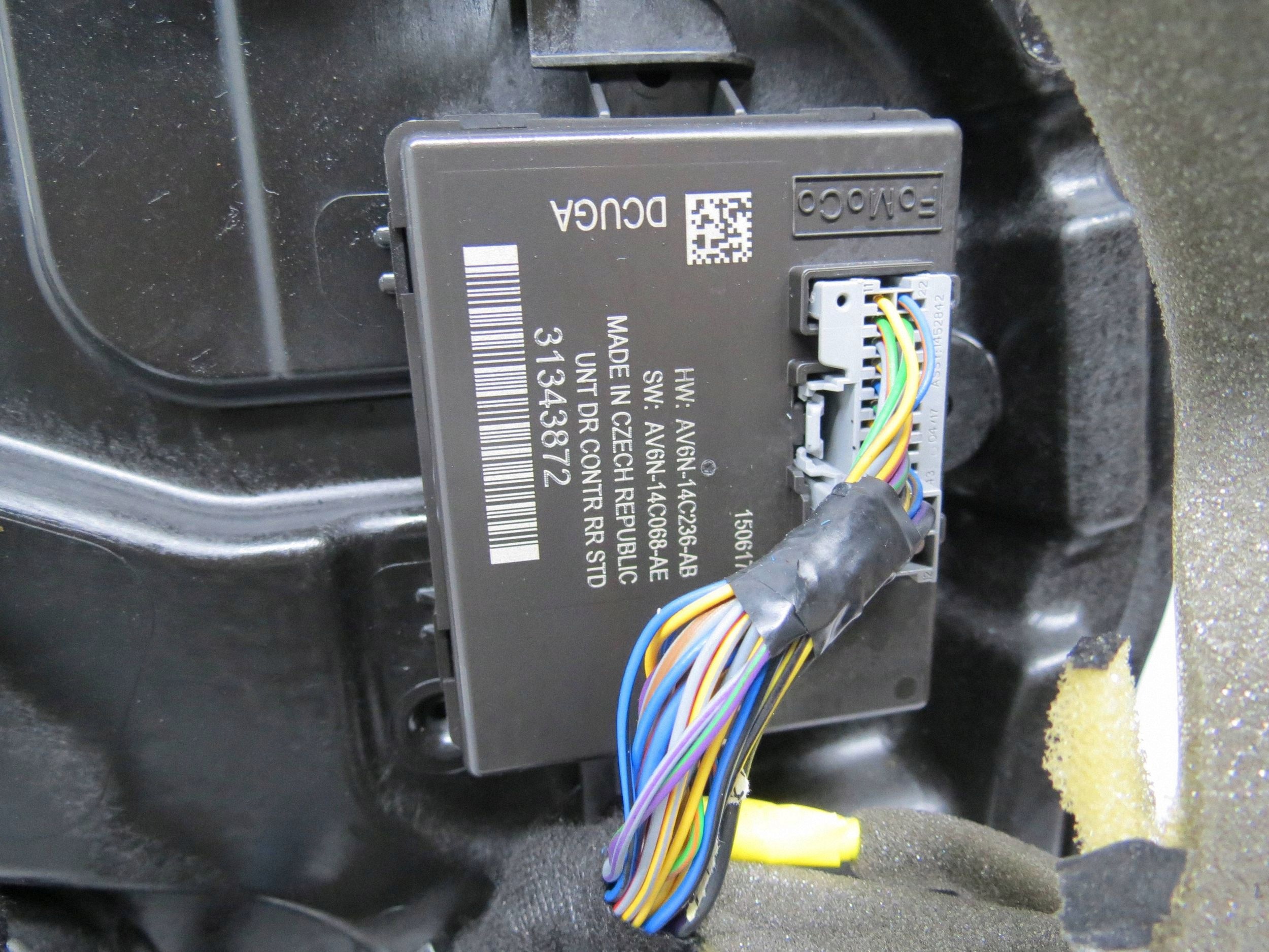 mechanism window regulator left rear part VOLVO V60 30784312 3777555