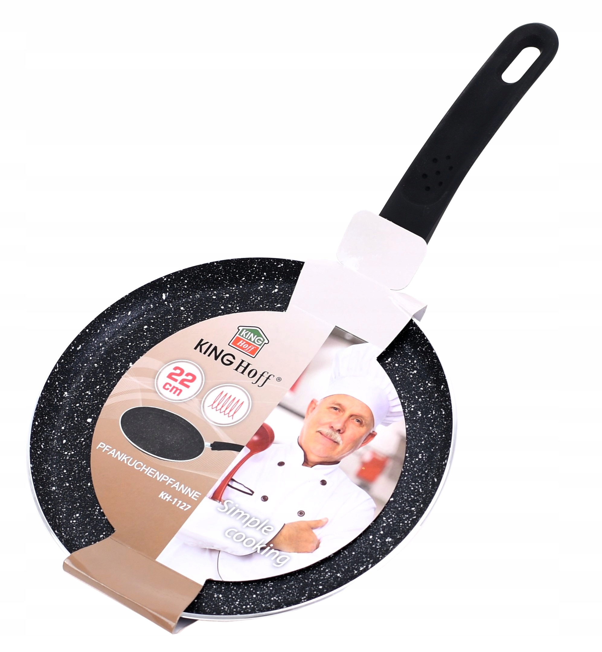 

Patelnia Do Naleśników Marmurkowa 22CM Kinghoff