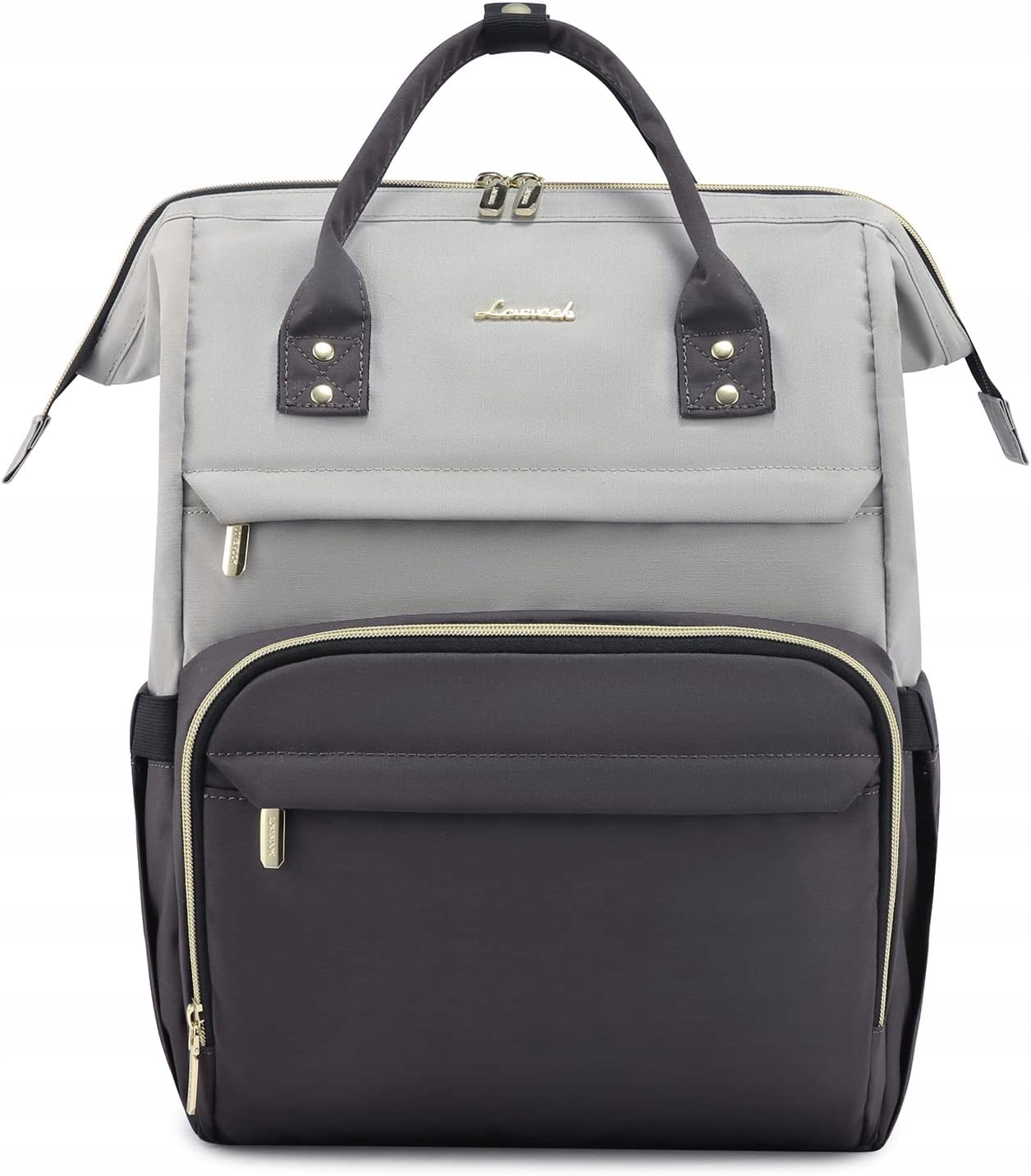 Plecak Damski Na Laptop 17 Lovevook Szary Pojemny Wodoodporny