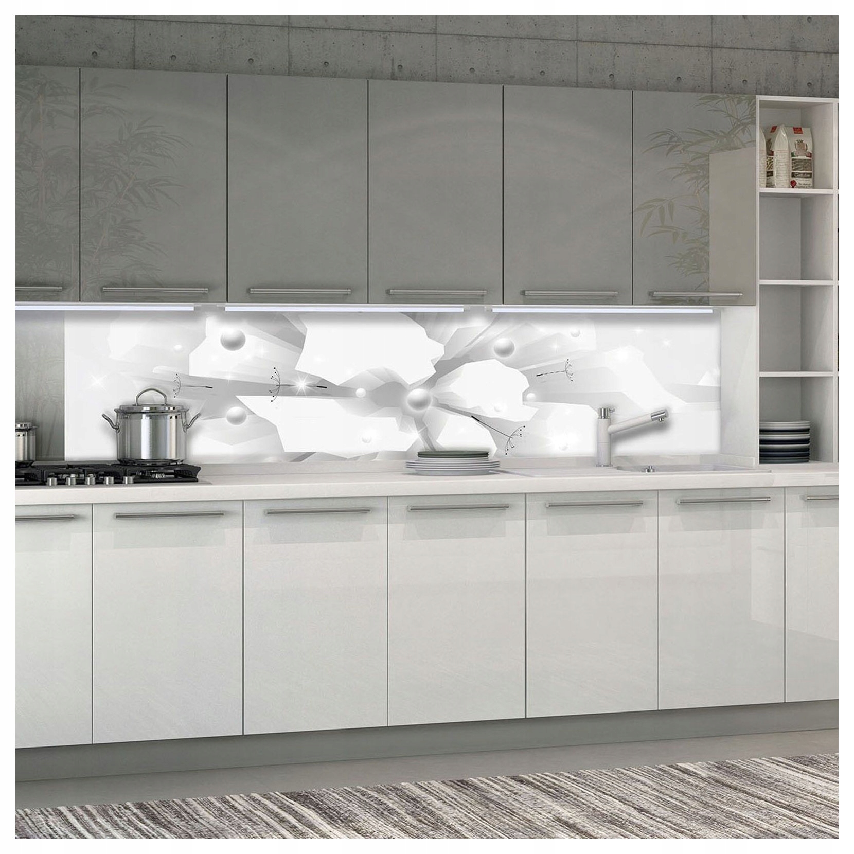 Fototapeta flizelina Abstrakce Minimalismus Geometrické linie 250x60 lepidlo