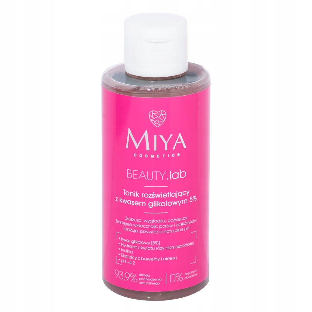 MIYA TONIK ROZŚWIETLAJĄCY Z KWASEM GLIKOLOWYM 5%