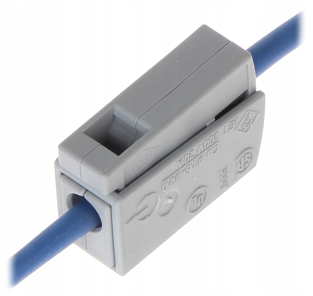 KOSTKA POŁĄCZENIOWA SZYBKOZŁĄCZKA 1 PIN WAGO Kod producenta SZYBKOZŁĄCZKA 1 PIN WAGO KE-224-101/WAGO