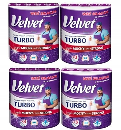 

Velvet Ręcznik Mocny Turbo zestaw 4szt