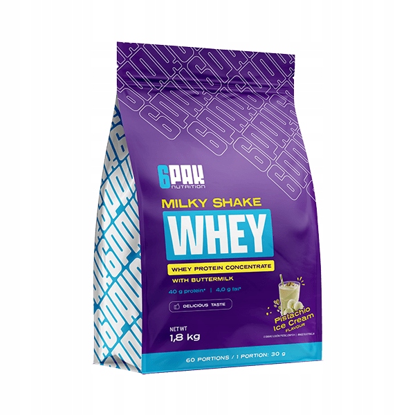 Balení 6 Kusů Nutrition Milky Shake Whey 1800G Protein Wpc Syrovátková Masa
