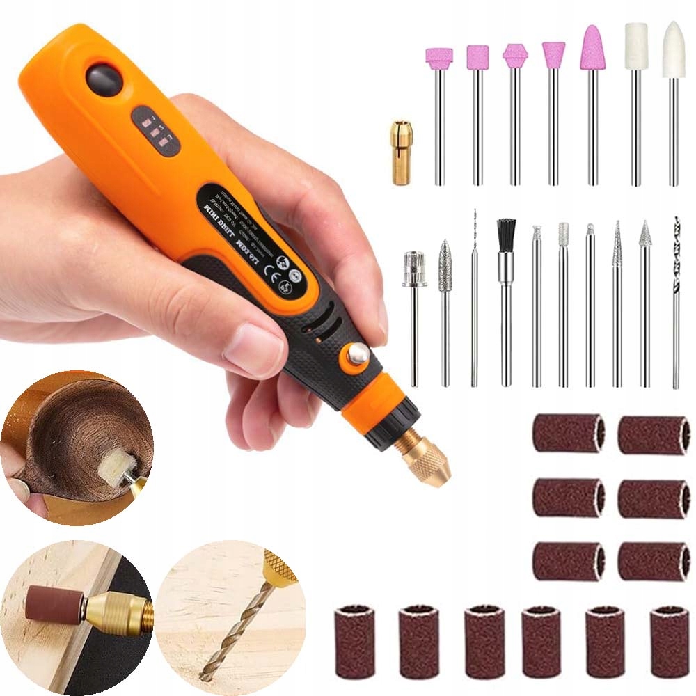 Szlifierka Prosta Trzpieniowa Palcowa Frezarka Regulacja 15000RPM 3 Bieg