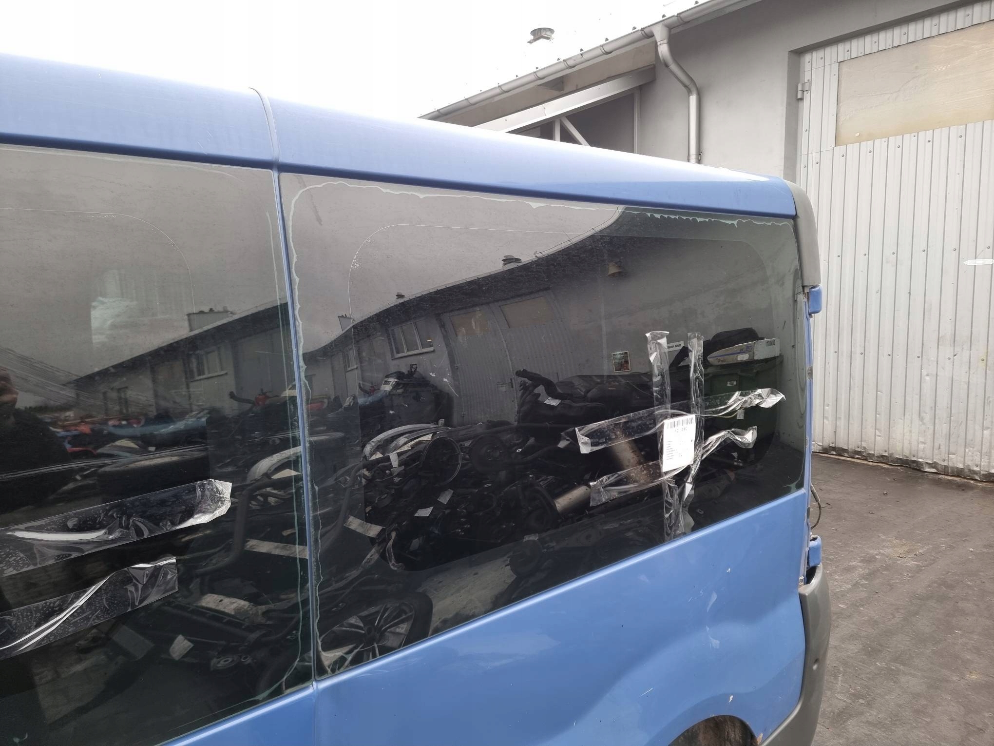window left rear part 131CM RENAULT TRAFIC II