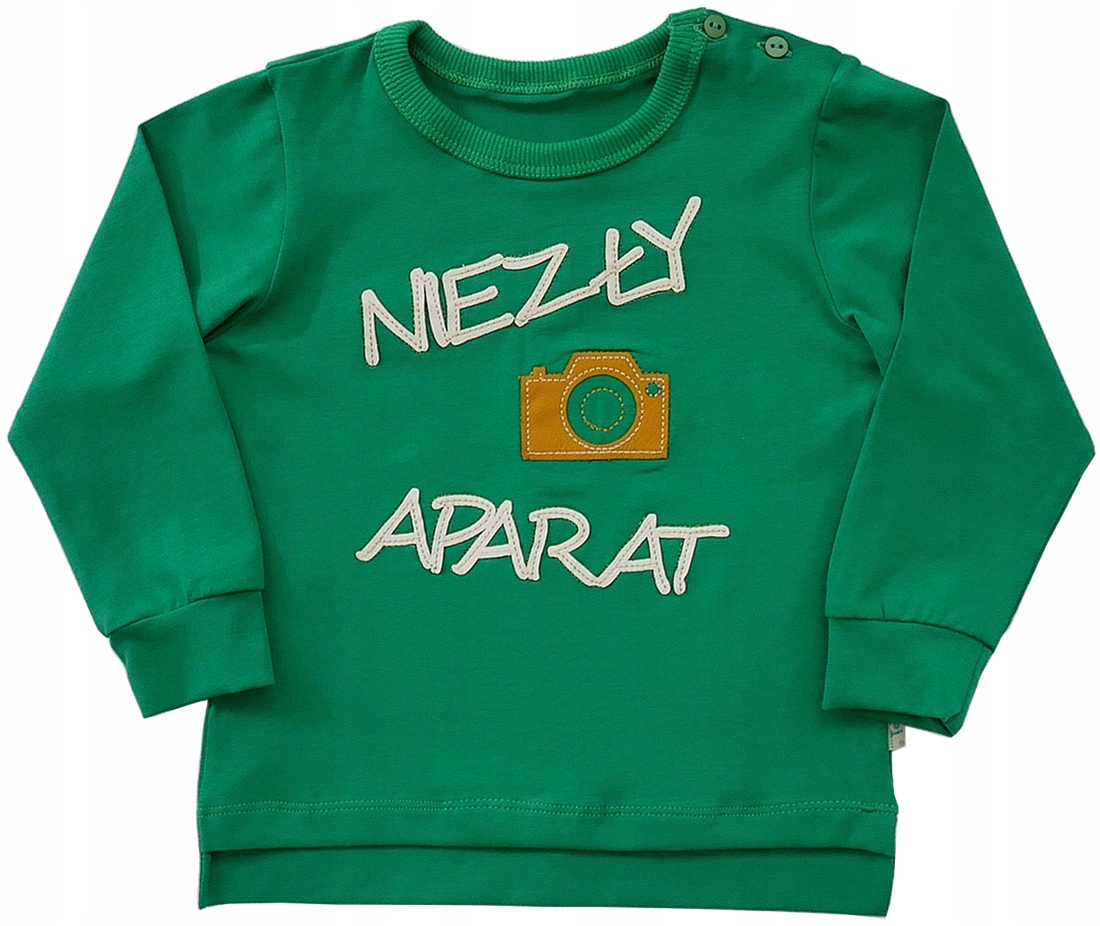 

Bluzka dla Chłopca Niezły Aparat Aipi 134 zielona