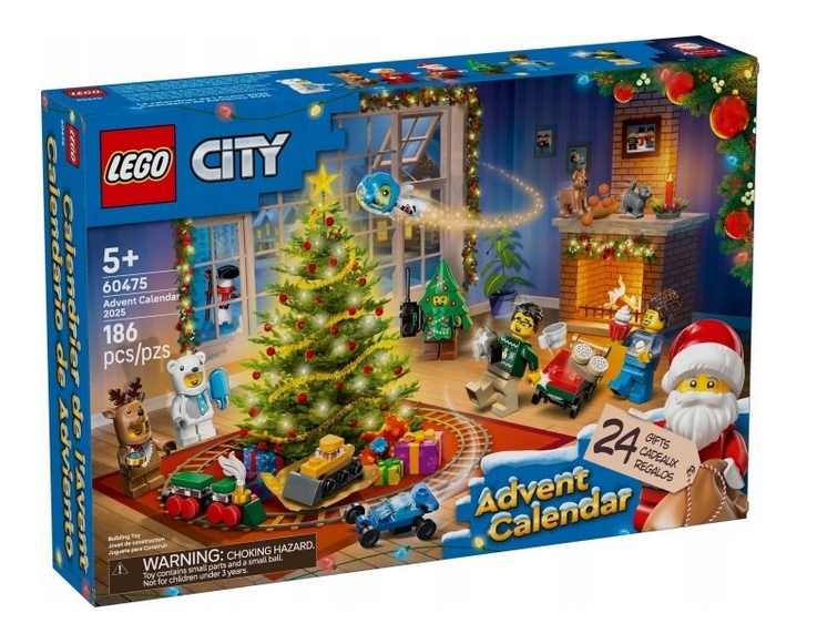 Lego 60475 City – Adventní Kalendář Z Roku 2025