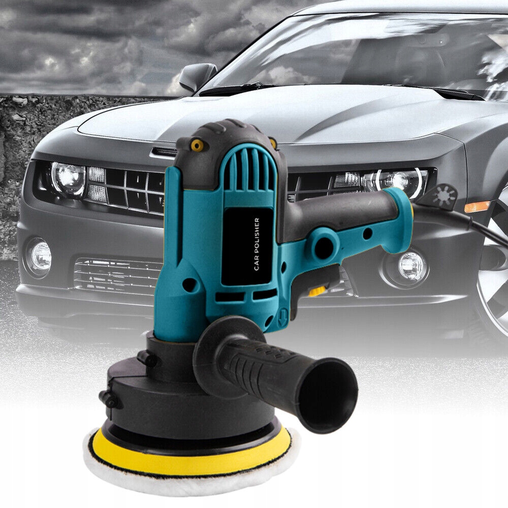 SZLIFIERKA POLERKA SAMOCHODOWA MASZYNA POLERSKA ZESTAW Waga produktu z opakowaniem jednostkowym 1.76 kg
