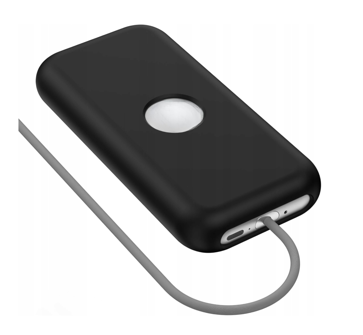 GLILAVOX silikonowe etui ochronne na baterie Apple Vision Pro Czarne