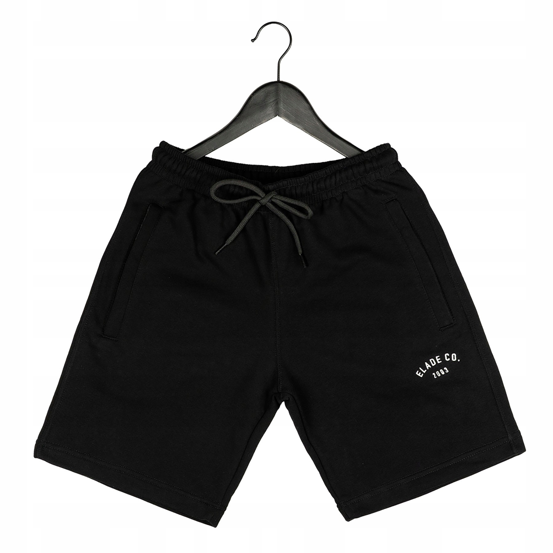 Kraťasy Elade Classic černé bavlněné regular fit M