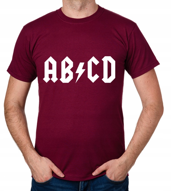 

koszulka Ab/cd prezent