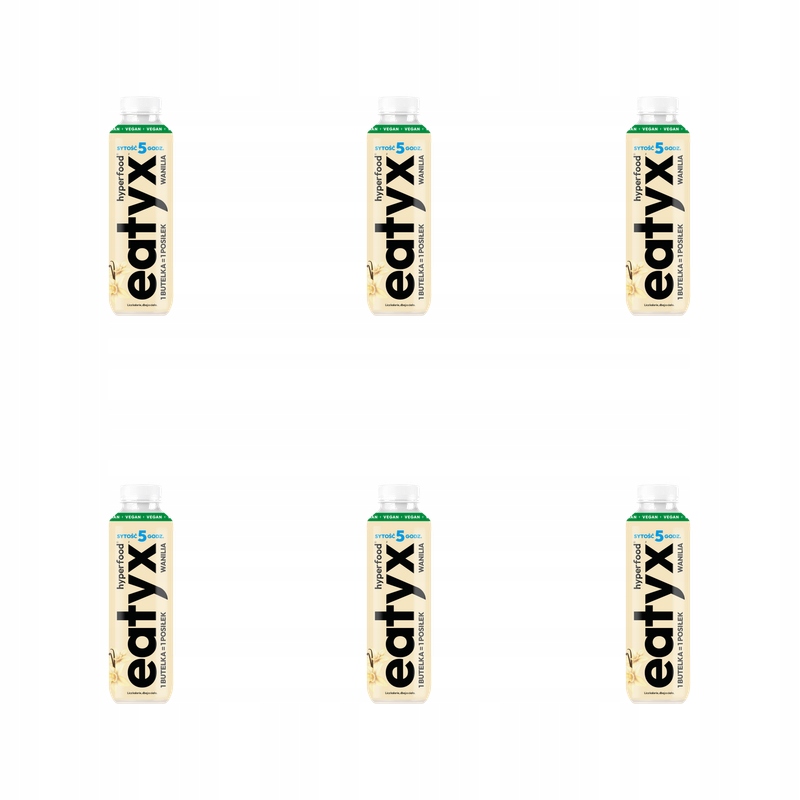 Eatyx posiłek vegan w płynie wanilia 500ml X6