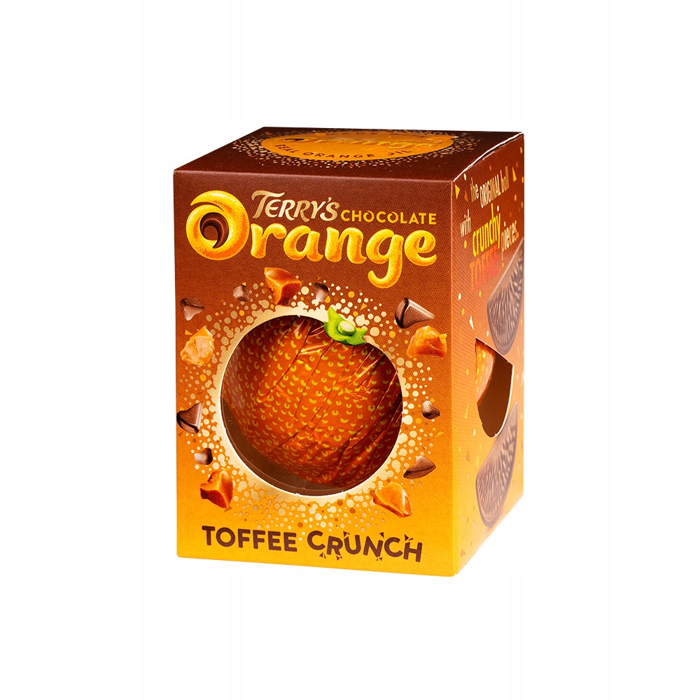 Terry's Chocolate Orange Ball Toffee Crunch czekoladki mleczne toffi