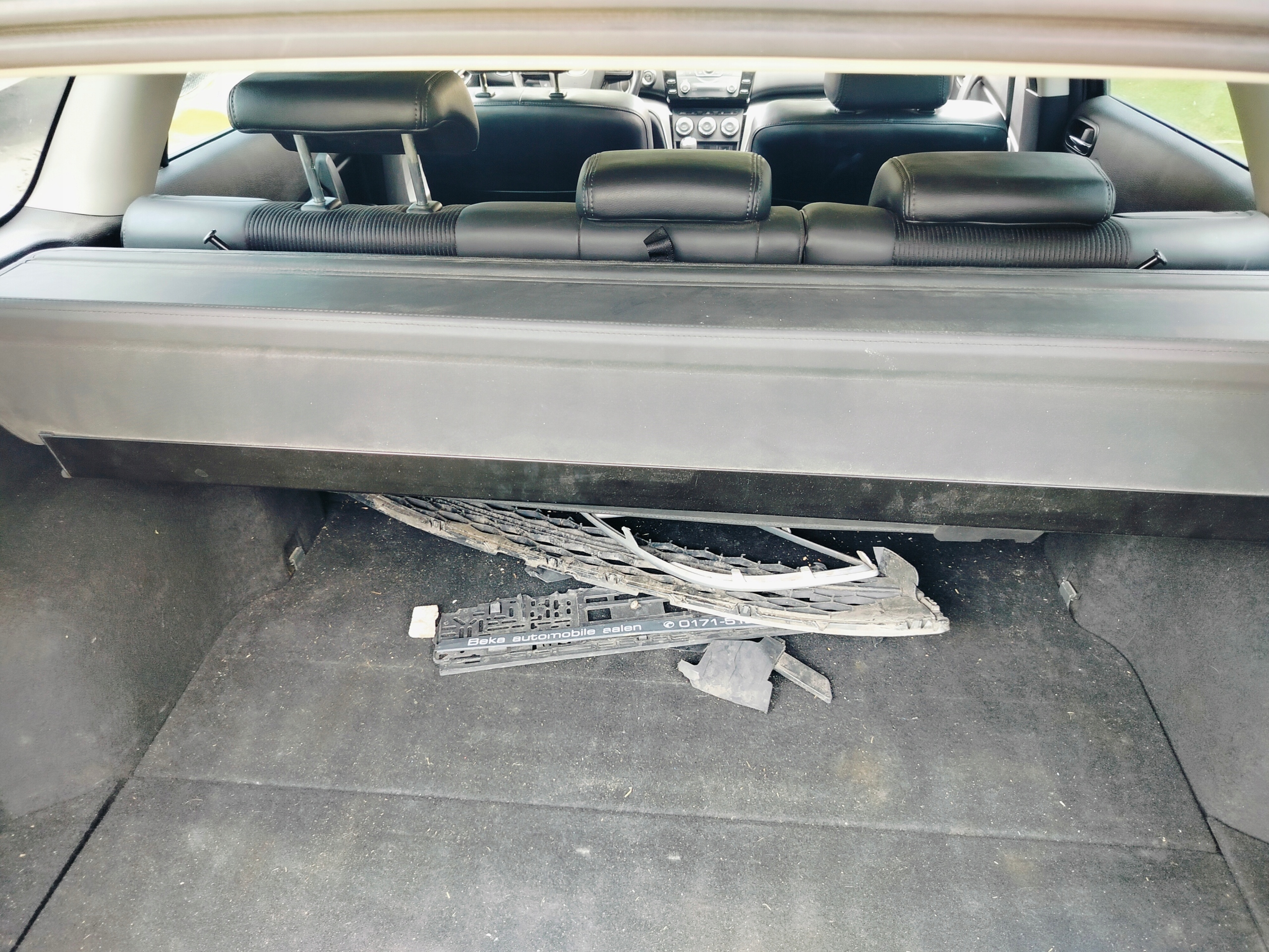 blinds boot MAZDA 6 GH KOMBI 08-12 net
