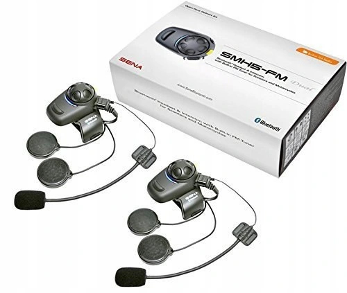 2x INTERCOM motocyklowy SENA SMH5FM RADIO do 700m