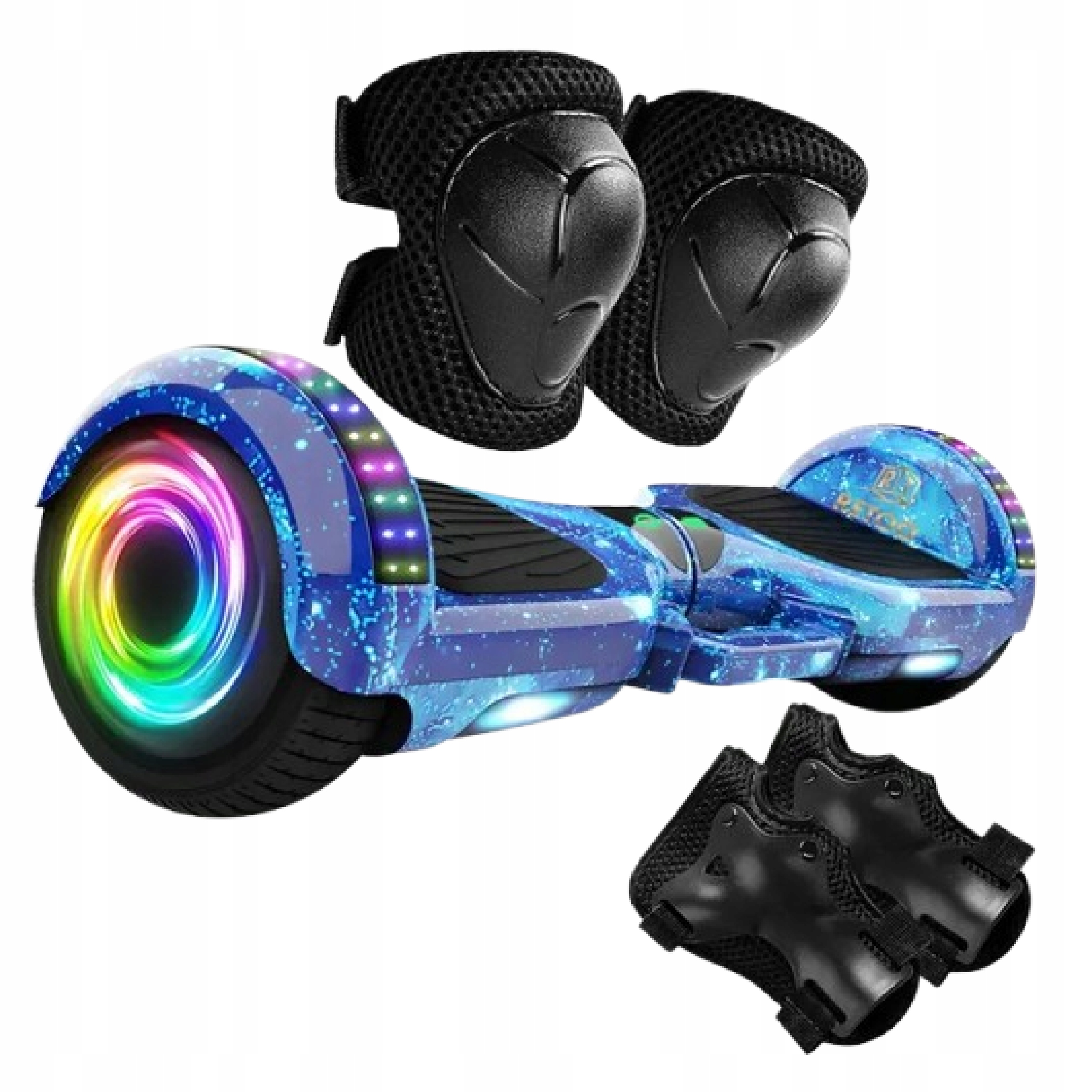 Deskorolka Elektryczna Hoverboard 6,5' Cala Deska Bluetooth Głośniki 250W