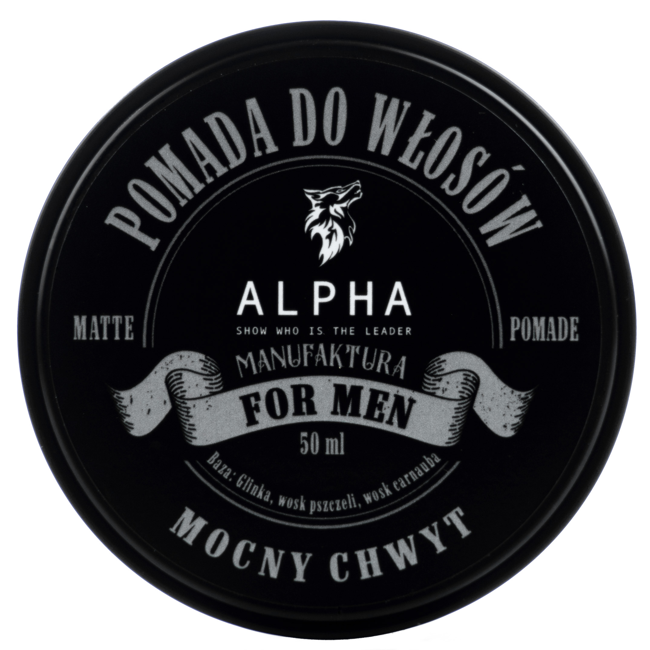 

Pomada do włosów mocny chwyt 50 ml Vanila