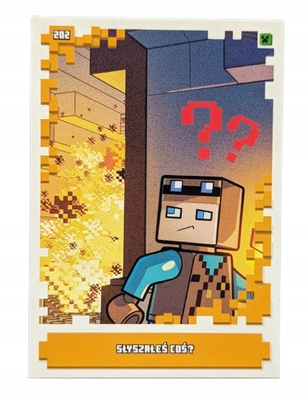 KARTA LEGO MINECRAFT Seria 1 Numer 202