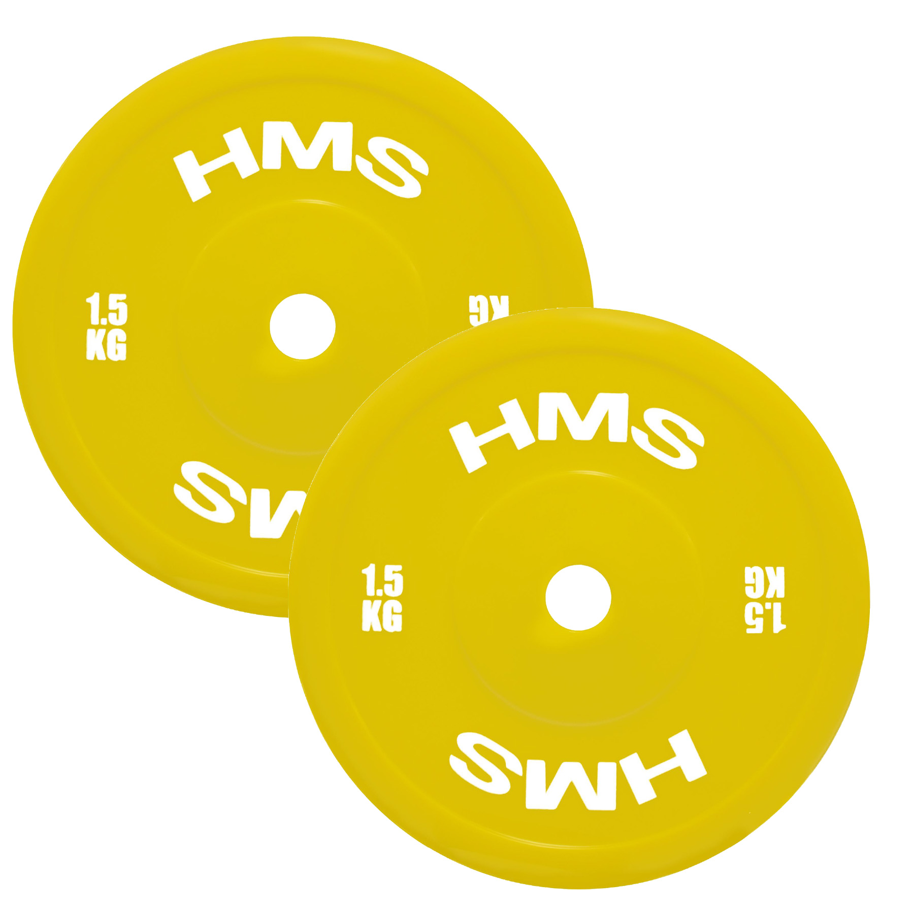 Technický Olympijský Talíř Pe TPP01 Yellow 2 x 1.5 Kg Hms Závaží