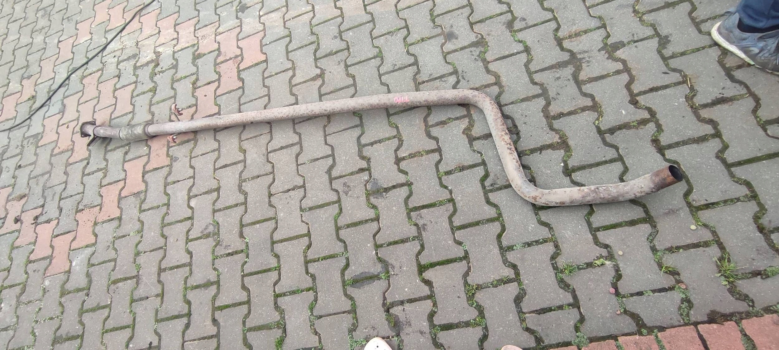 Fiat Tipo 2018 pipe exhaust