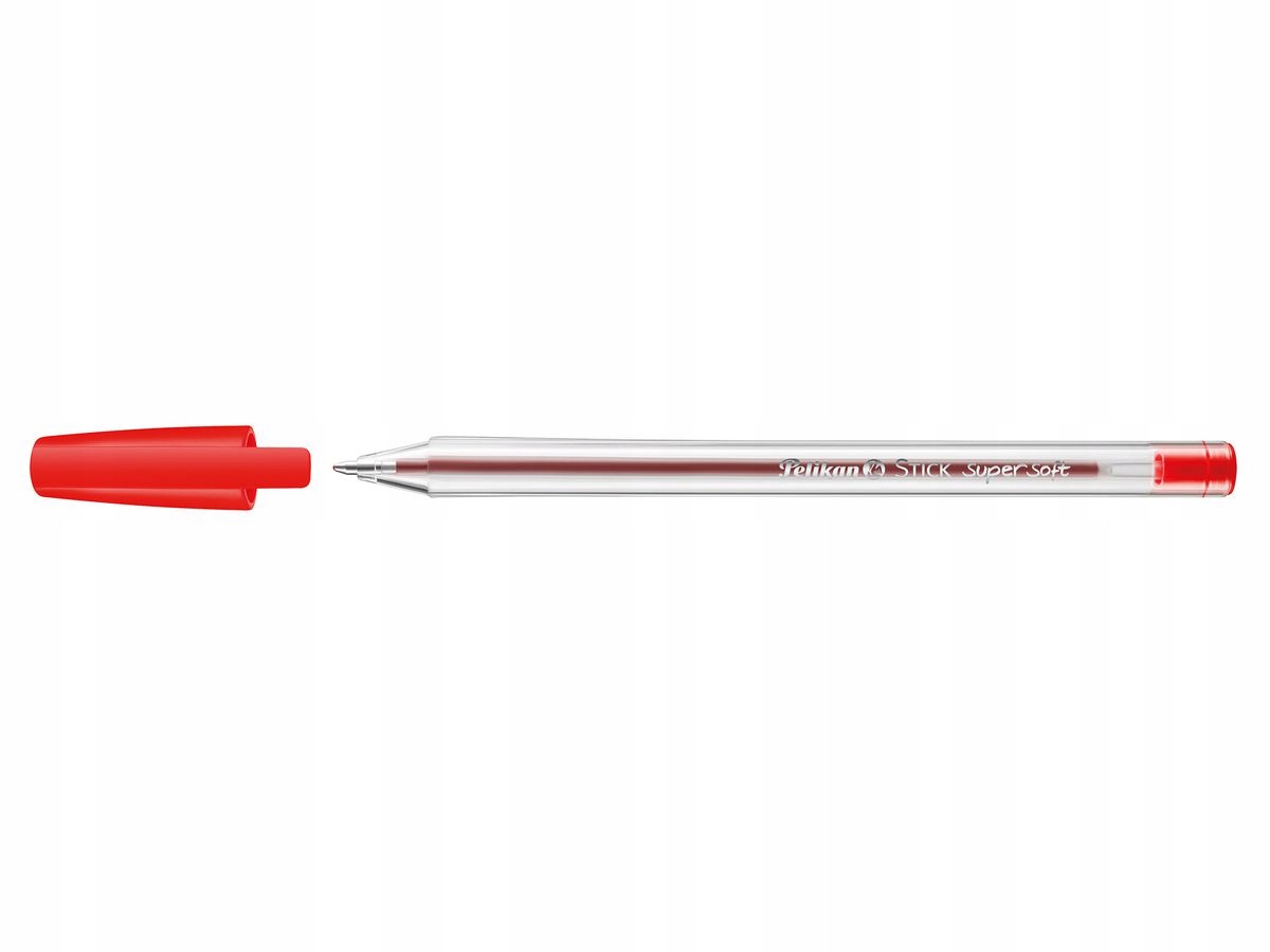

Długopis Stick Soft K86 czerwony Pelikan