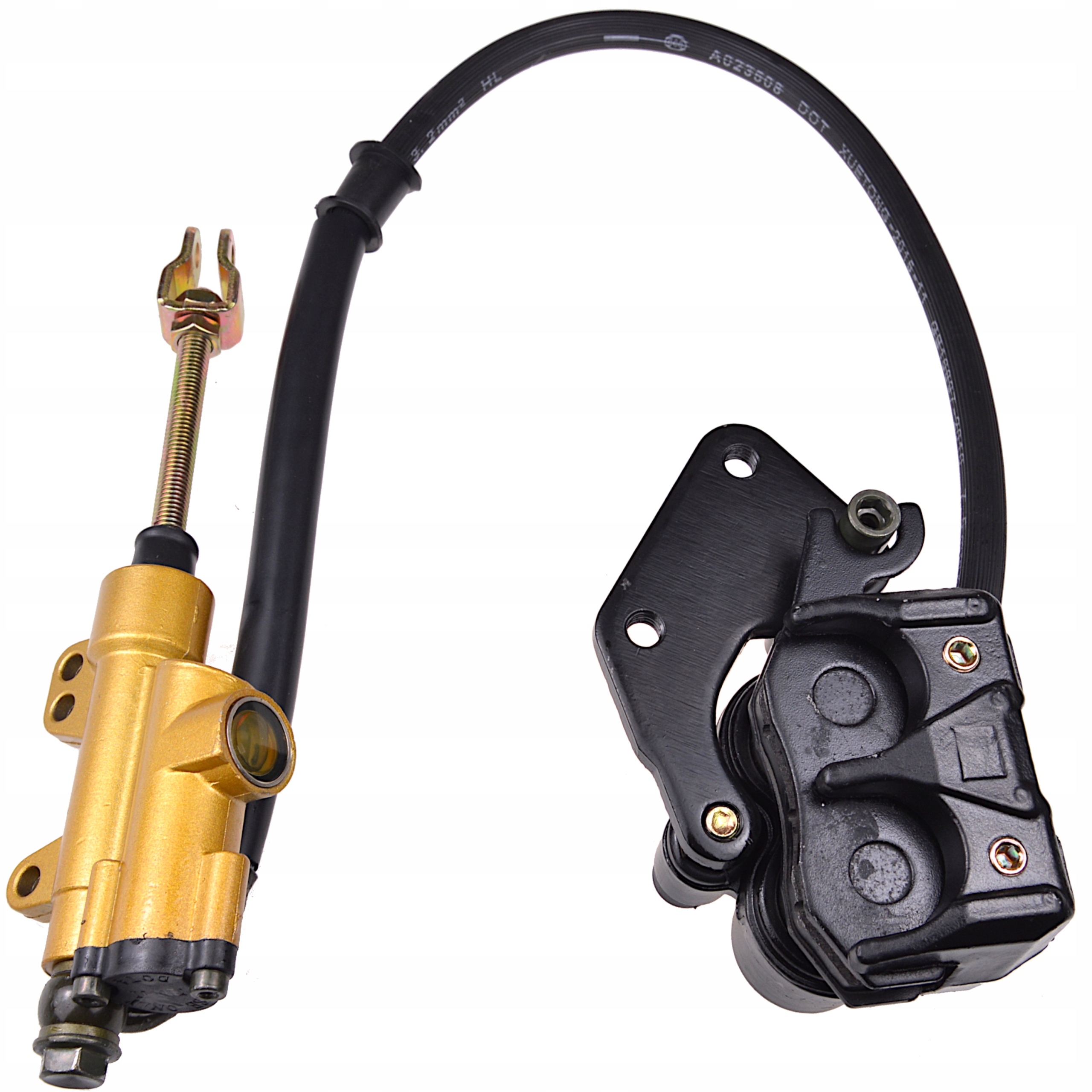 POMPA ZACISK TYŁ TYLNY KLOCKI CROSS 4T 110 125