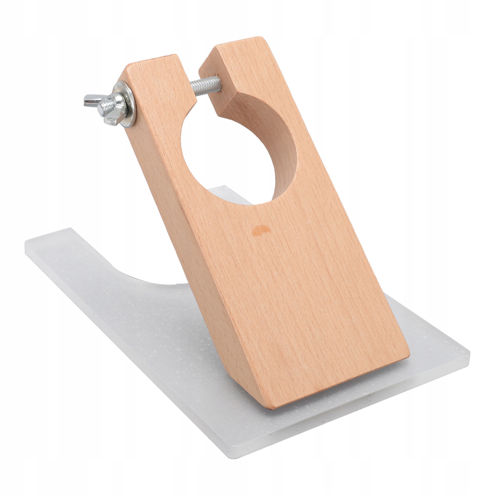 ELEKTRYCZNY WSPORNIK NOŻYCOWY PODPORY AKRYLOWE I DREWNIANE