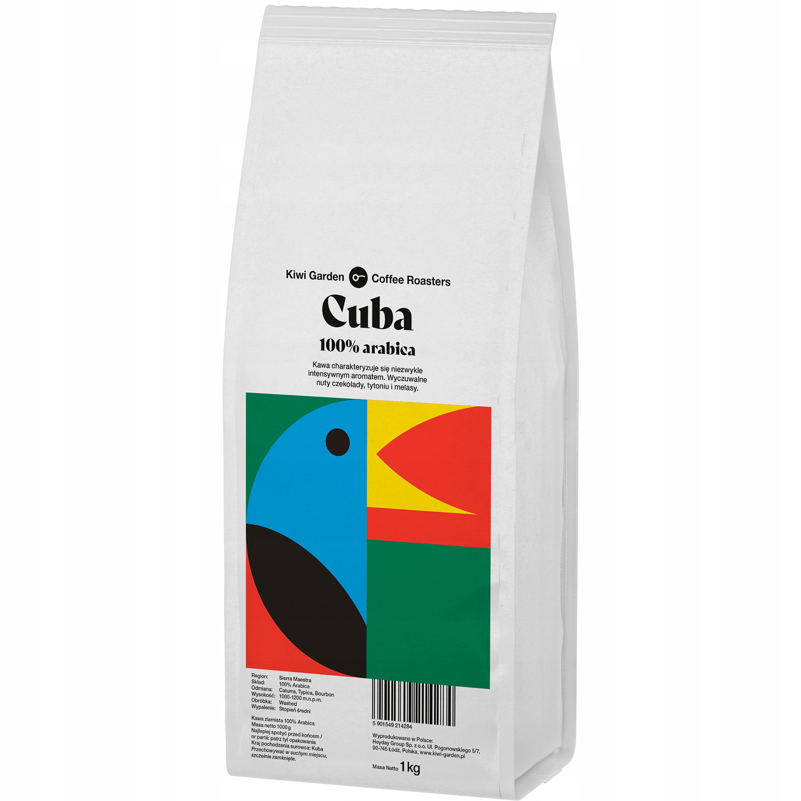 Levně Káva Zrnková 1 kg Káva Čerstvě pražená 100% Arabica Káva Do Kávovaru Kuba