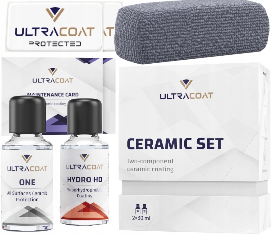 Ultracoat Ceramic Set Powłoka One + Hydro HD 30ml Producent Ultracoat