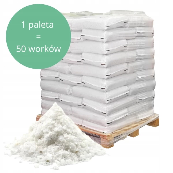 Sól Przemysłowa Drogowa 20 KG Chlorek Gołoledź Waga 20 kg