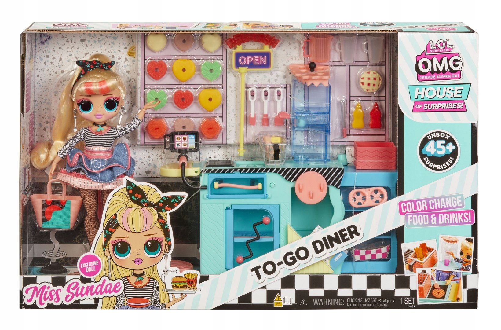 

119449EUC L.o.l. Surprise Omg I Am- Diner