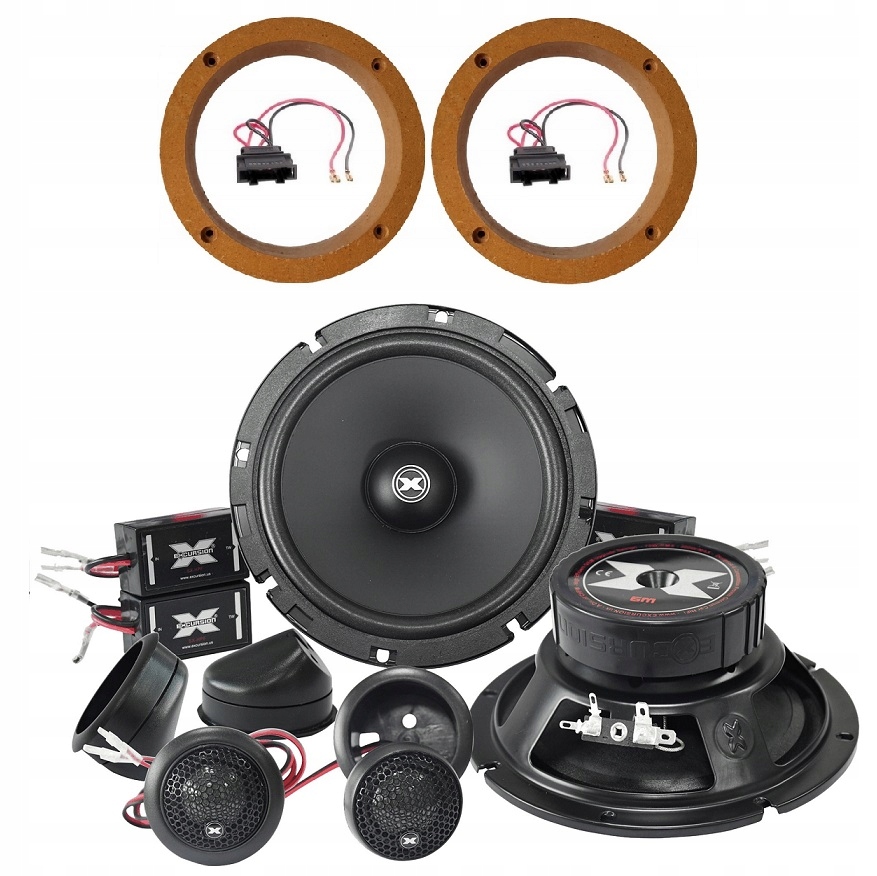 Reproduktory 165 mm Vw Golf 4 5 6 Passat B5 B6 Touran T5 Polo 4 Excursion SX-6C