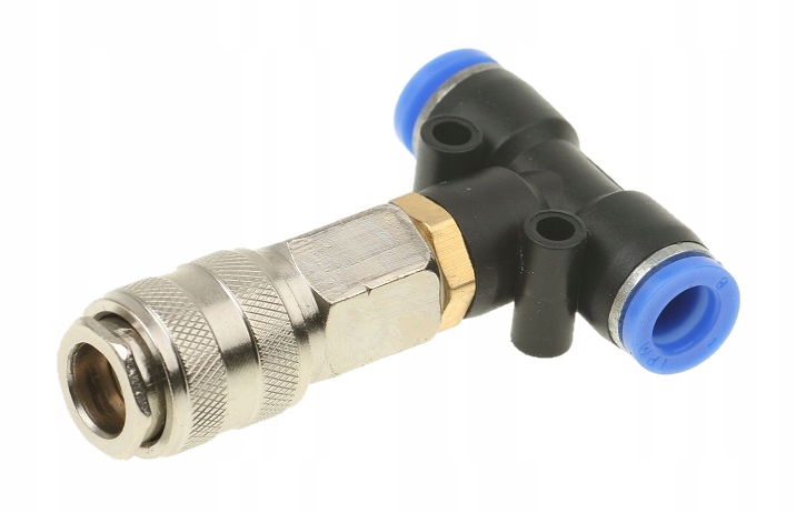 

Szybkozłączka Pneumatyczna Trójnik 1/4" 8 mm