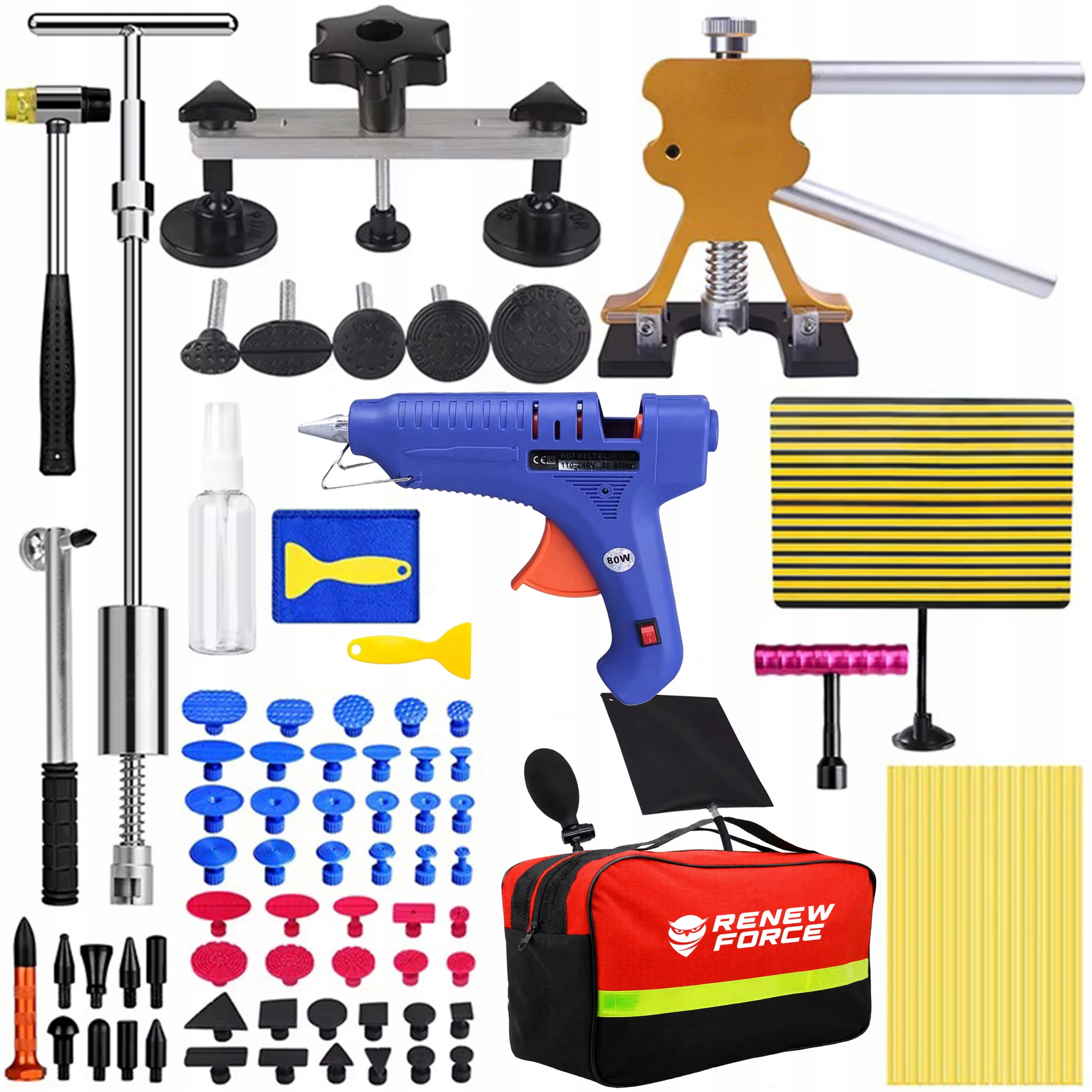 Sada Na Odstraňování Promáčklin Pdr 100el Velké Nástroje Na Vytahování Promáčklin